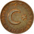 Moneta, Turchia, 10 Kurus, 1965, BB, Bronzo, KM:891.1