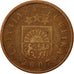 Coin, Latvia, Santims, 2007, EF(40-45), Copper Clad Steel, KM:15