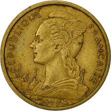 Réunion, 10 Francs, 1970, EF(40-45), Aluminum-Nickel-Bronze, KM:10a