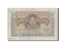 Biljet, Frankrijk, 10 Francs, 1947 French Treasury, 1947, TB+, Fayette:VF30.1