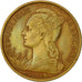 French Somaliland, 10 Francs, 1965, Paris, EF(40-45), Aluminum-Bronze, KM:11