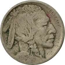 United States, Buffalo Nickel, 5 Cents, 1915, U.S. Mint, Philadelphia