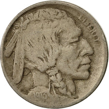 United States, Buffalo Nickel, 5 Cents, 1913, U.S. Mint, Philadelphia