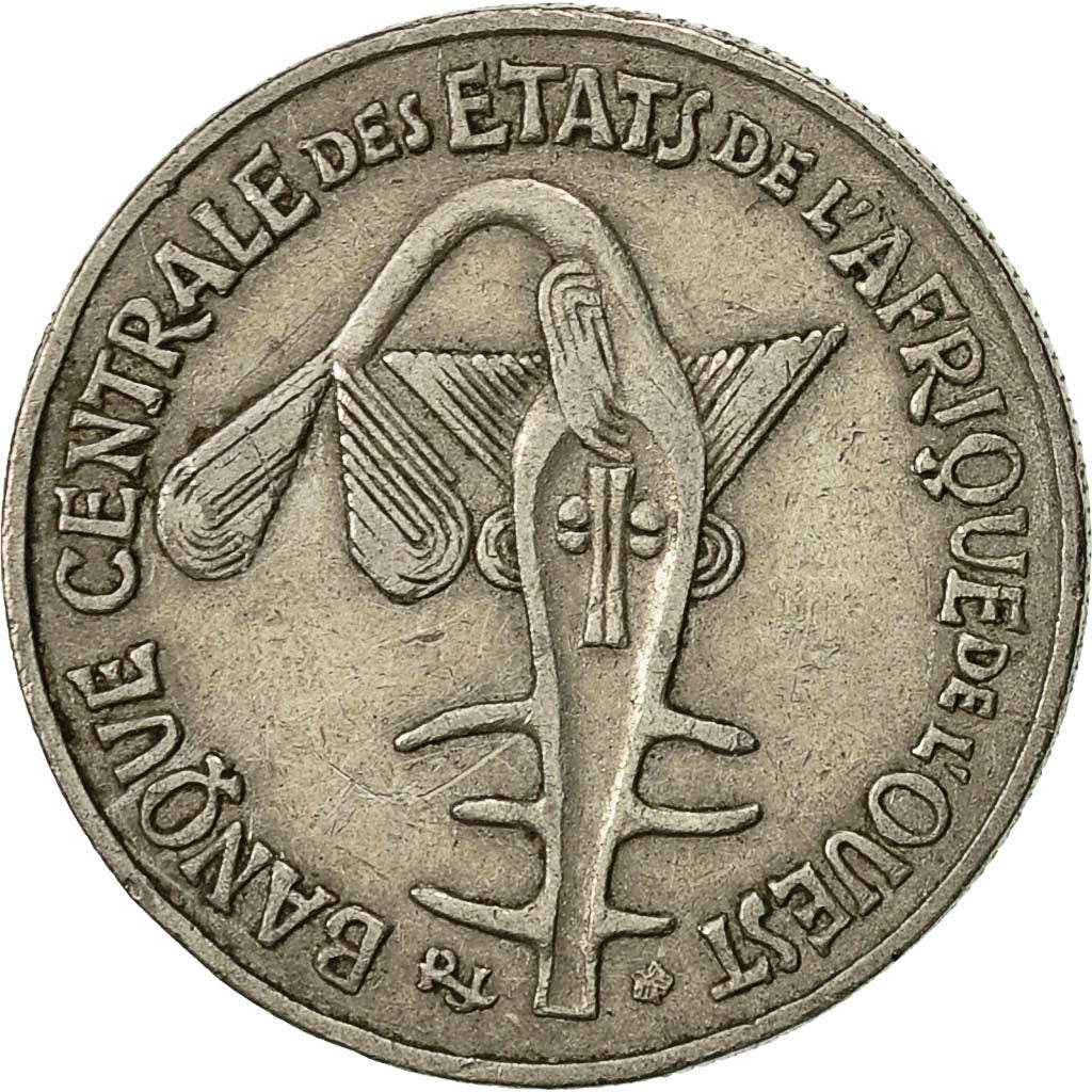 Moneta, Stati dell'Africa occidentale, 50 Francs, 1997, Paris, BB, Rame-nichel