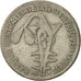 Coin, West African States, 50 Francs, 1975, Paris, VF(30-35), Copper-nickel