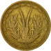 Munten, Frans West Afrika, 25 Francs, 1957, Paris, FR+, Aluminum-Bronze, KM:9