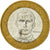 Moneta, Republika Dominikany, 5 Pesos, 1997, AU(50-53), Bimetaliczny, KM:88