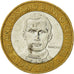 Coin, Dominican Republic, 5 Pesos, 1997, AU(50-53), Bi-Metallic, KM:88