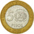 Moneda, República Dominicana, 5 Pesos, 1997, MBC+, Bimetálico, KM:88