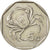 Münze, Malta, 5 Cents, 1991, SS+, Copper-nickel, KM:95