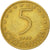 Moneda, Bulgaria, 5 Stotinki, 1999, MBC, Aluminio - bronce, KM:239