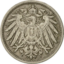 Coin, GERMANY - EMPIRE, Wilhelm II, 10 Pfennig, 1907, Munich, VF(30-35)