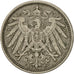 Coin, GERMANY - EMPIRE, Wilhelm II, 10 Pfennig, 1908, Muldenhütten, VF(30-35)
