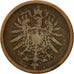 Coin, GERMANY - EMPIRE, Wilhelm I, 2 Pfennig, 1875, Muldenhütten, VF(20-25)