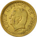 Monnaie, Monaco, Louis II, Franc, undated (1945), Poissy, TTB, Aluminum-Bronze