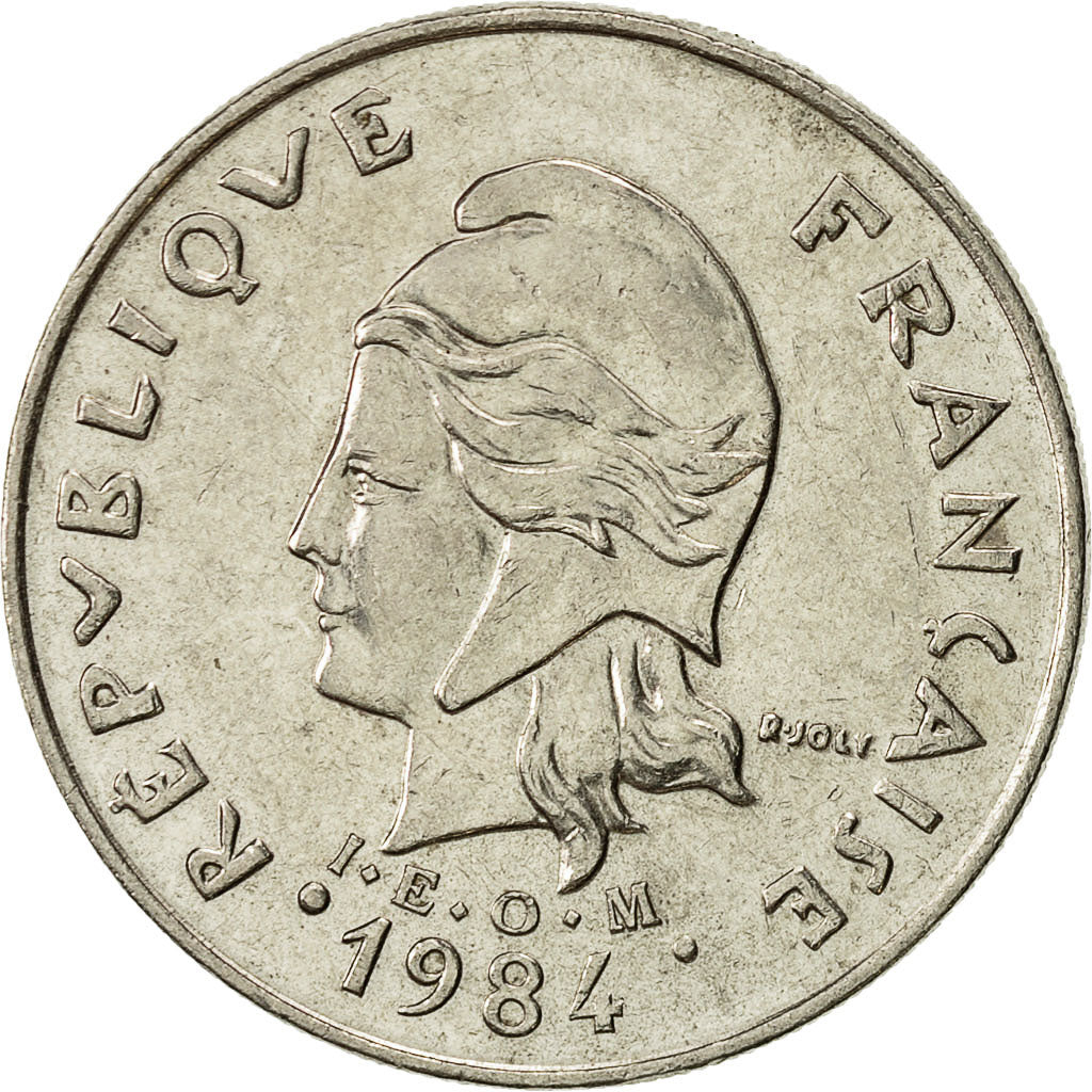 Monnaie, French Polynesia, 20 Francs, 1984, Paris, TTB+, Nickel, KM:9