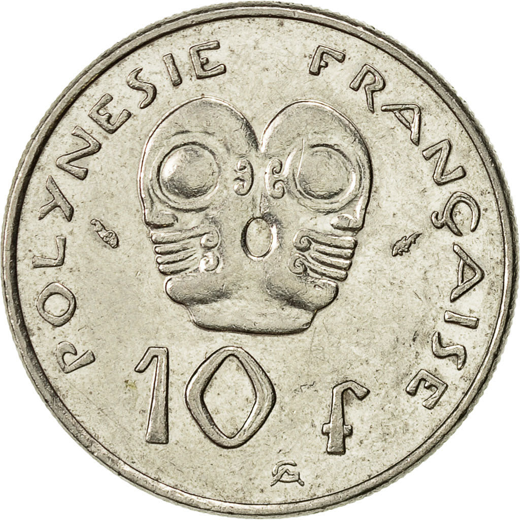 Münze, French Polynesia, 10 Francs, 1986, Paris, SS+, Nickel, KM:8