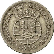 Coin, Mozambique, 50 Centavos, 1950, EF(40-45), Nickel-Bronze, KM:76