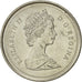 Coin, Canada, Elizabeth II, 25 Cents, 1988, Royal Canadian Mint, Ottawa
