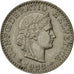 Coin, Switzerland, 20 Rappen, 1958, Bern, EF(40-45), Copper-nickel, KM:29a