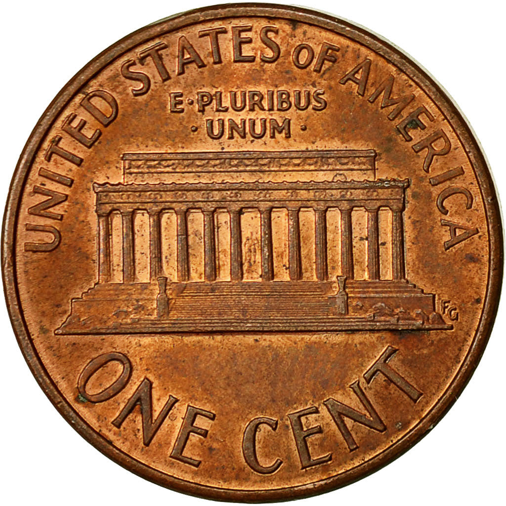 Coin, United States, Lincoln Cent, Cent, 1989, U.S. Mint, Denver, EF(40-45)