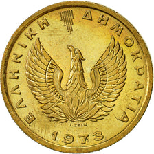 Griechenland, Drachma, 1973, VZ, Nickel-brass, KM:107