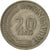 Moneta, Singapur, 20 Cents, 1979, Singapore Mint, EF(40-45), Miedź-Nikiel, KM:4