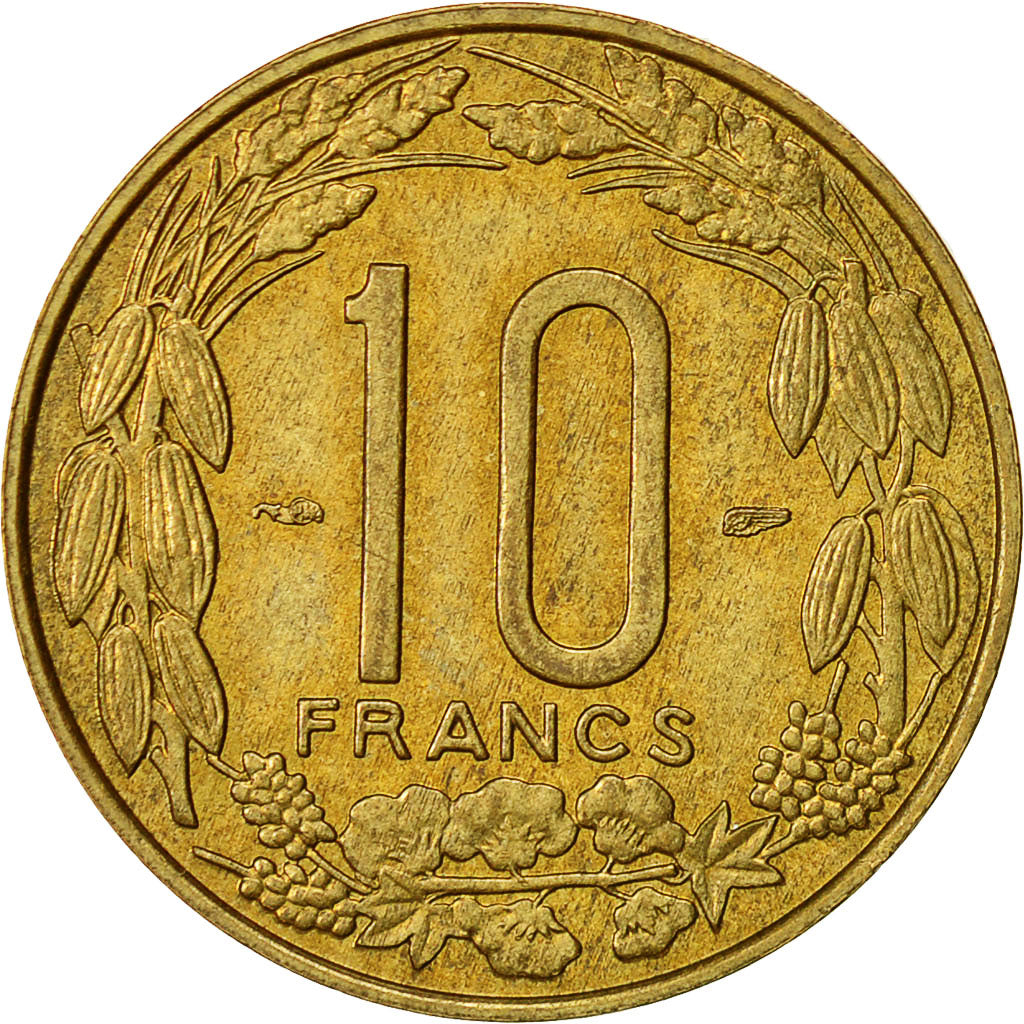 Moneta, Camerun, 10 Francs, 1958, SPL-, Alluminio-bronzo, KM:11