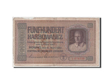 Ukraine, 500 Karbowanez, 1942, KM #57, F(12-15), 1.074536