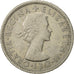 Moneda, Gran Bretaña, Elizabeth II, Florin, Two Shillings, 1967, MBC, Cobre -