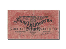 Biljet, Duitsland, 5 Millions Mark, 1923, TTB