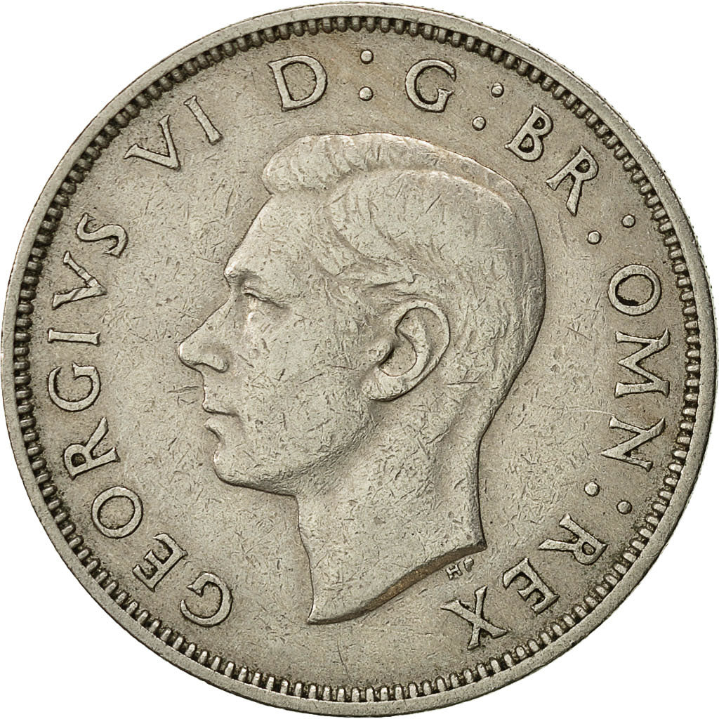 Coin, Great Britain, George VI, Florin, Two Shillings, 1950, EF(40-45)
