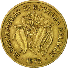 Münze, Madagascar, 10 Francs, 2 Ariary, 1972, Paris, SS, Aluminum-Bronze, KM:11
