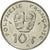 Moneta, Polinezja Francuska, 10 Francs, 1993, Paris, AU(50-53), Nikiel, KM:8