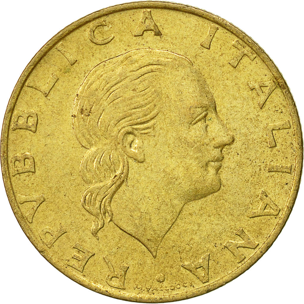 Munten, Italië, 200 Lire, 1988, Rome, ZF, Aluminum-Bronze, KM:105