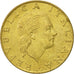 Moneta, Włochy, 200 Lire, 1988, Rome, EF(40-45), Aluminium-Brąz, KM:105