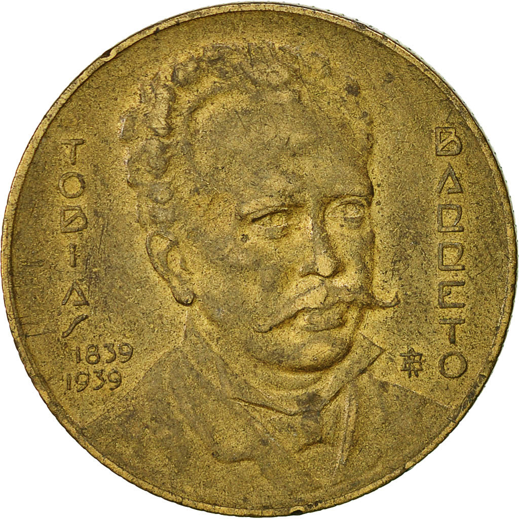 Monnaie, Brésil, 1000 Reis, 1939, TTB, Aluminum-Bronze, KM:550