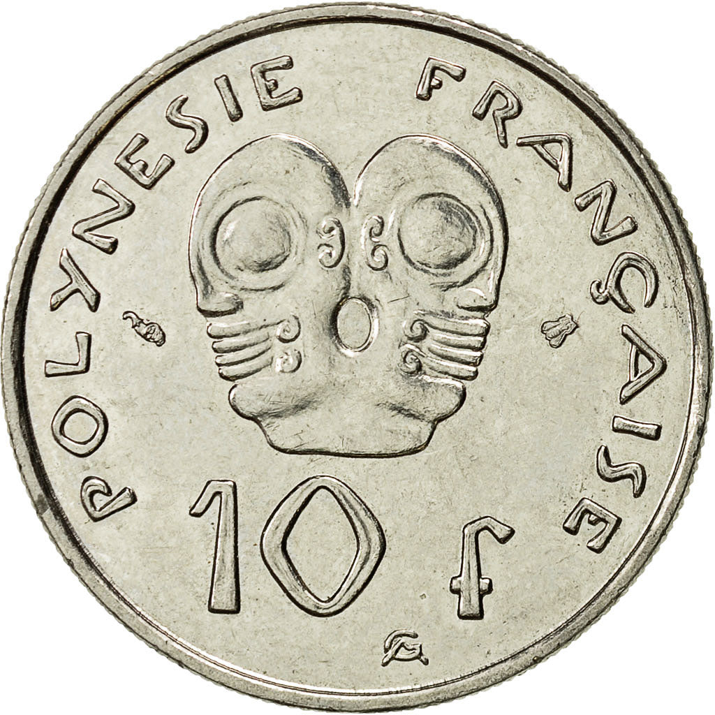 Monnaie, French Polynesia, 10 Francs, 1997, Paris, SUP, Nickel, KM:8