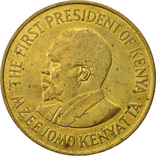 Monnaie, Kenya, 10 Cents, 1975, TTB+, Nickel-brass, KM:11