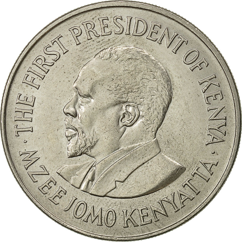 Moneta, Kenya, Shilling, 1973, SPL-, Rame-nichel, KM:14