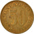 Moneta, Jugosławia, 50 Para, 1976, EF(40-45), Mosiądz, KM:46.1