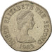 Coin, Jersey, Elizabeth II, 20 Pence, 1983, EF(40-45), Copper-nickel, KM:66