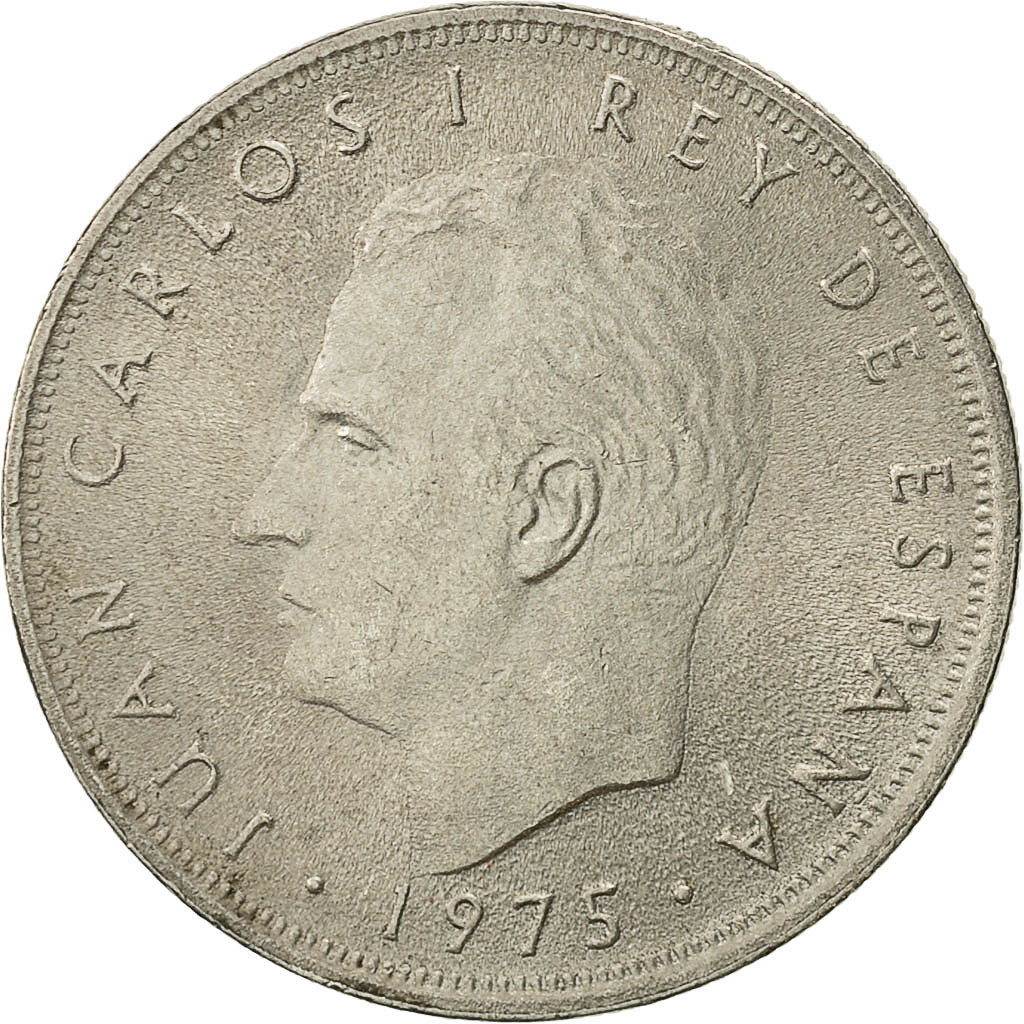 Coin, Spain, Juan Carlos I, 5 Pesetas, 1978, AU(55-58), Copper-nickel, KM:807