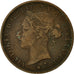 Monnaie, Jersey, Victoria, 1/12 Shilling, 1877, TB+, Bronze, KM:8
