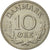 Coin, Denmark, Frederik IX, 10 Öre, 1971, Copenhagen, AU(55-58), Copper-nickel