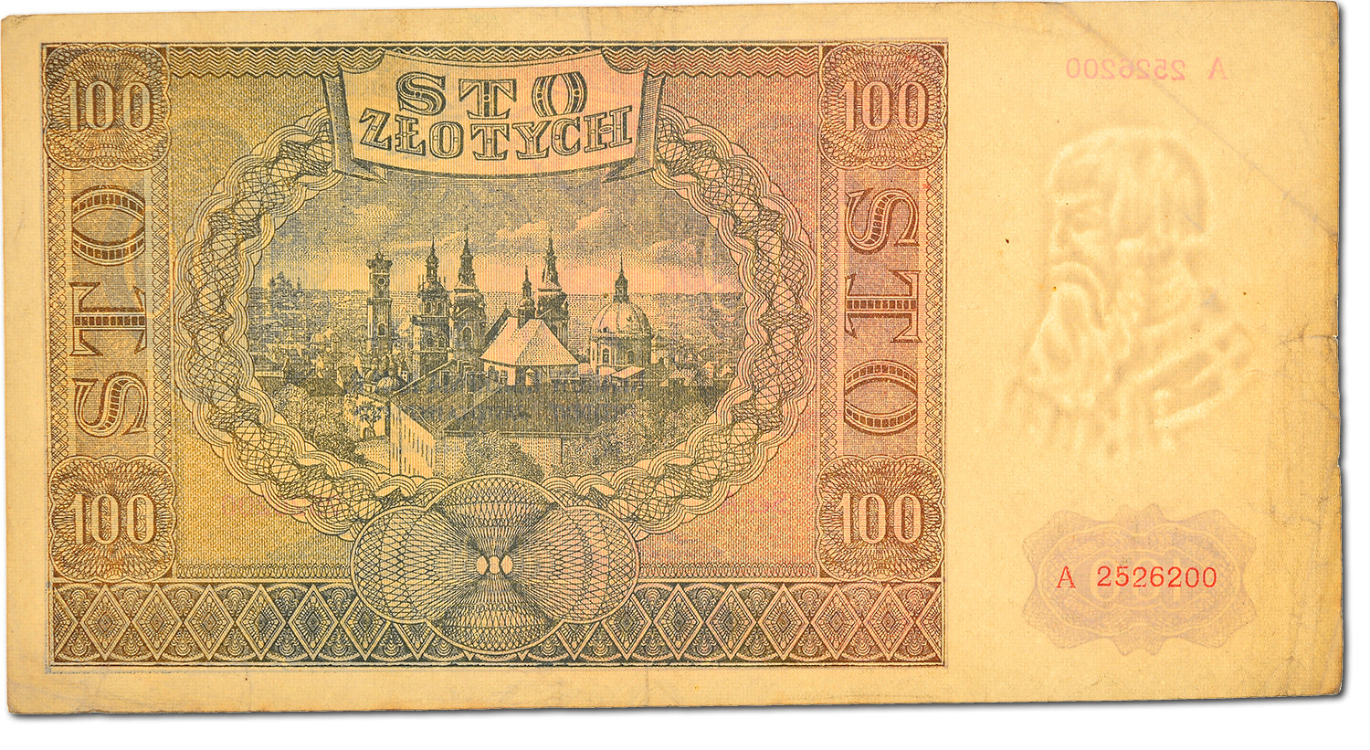 Banknote, Poland, 100 Zlotych, 1941, VF(20-25)