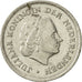 Coin, Netherlands, Juliana, 10 Cents, 1967, AU(50-53), Nickel, KM:182