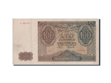 Billete, 100 Zlotych, 1941, Polonia, MBC