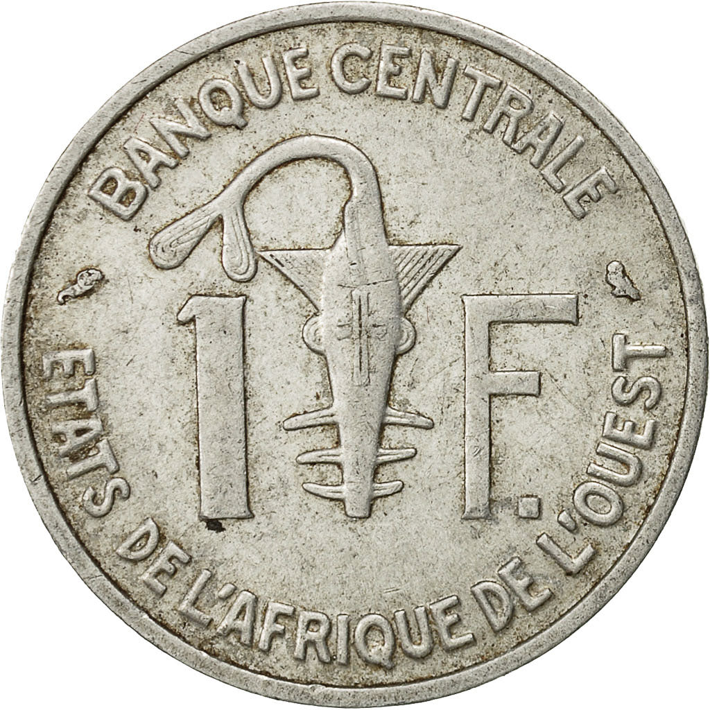 Coin, West African States, Franc, 1961, Paris, EF(40-45), Aluminum, KM:3.1
