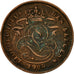 Coin, Belgium, Leopold II, 2 Centimes, 1909, VF(30-35), Copper, KM:35.1